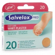 Salvelox med wart plaster verrugas aposito adhesivo con salicilico 20 apositos - aposito adhesivo co