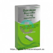 DULCOLAX BISACODILO 10 MG SUPOSITORIOS, 6 supositorios