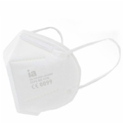 Mascarilla autofiltrante antiparticulas ffp2 nr interapothek 4 unidades color blanca - interapothek