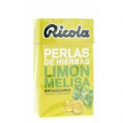 Ricola perlas limon melisa 25g