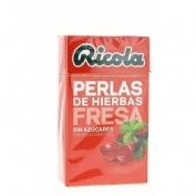 Ricola perlas fresa menta 25g