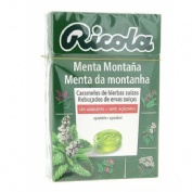 Ricola caramelos sin azucar  1 envase 50 g sabor menta montaña