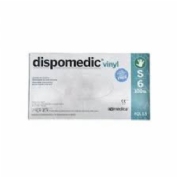 Guantes de vinilo sin polvo dispomedic vinyl 100 unidades talla s - dispomedic vinyl