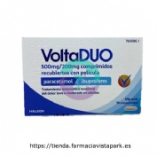 VOLTADUO 500 MG/200 MG COMPRIMIDOS RECUBIERTOS CON PELICULA, 10 comprimidos