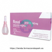 ROSALGIN PRONTO 140 mg SOLUCIÓN VAGINAL, 5 envases unidosis de 140 ml
