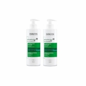 Dercos duplo champu anticaspa grasa 2 x 400ml