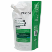Dercos champu anticaspa ds cabello normal-graso  1 bolsa 500 ml