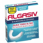 Algasiv almohadillas adhesivas dentadura inferior  18 unidades