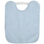 Saro babero rizo con goma diferentes colores