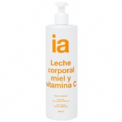 Interapothek leche hidratante corporal con miel y vitamina c  1 envase 500 ml
