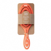 Cepillo desenredante biodegradable interapothek 1 unidad color naranja - interapothek
