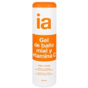 Interapothek gel de baÃ±o miel y vitamina c  1 envase 750 ml