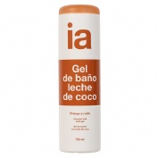 Interapothek gel de baño y ducha leche de coco  1 envase 750 ml