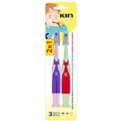 Kin infantil cepillo pack 2x1