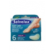 Salvelox blister prevention aposito adhesivo 6 unidades 61 mm x 40 mm medium - apositos hidrocoloide