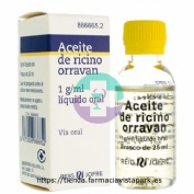 ACEITE DE RICINO REIG JOFRE 1G/ML LIQUIDO ORAL, 1 frasco de 25 ml